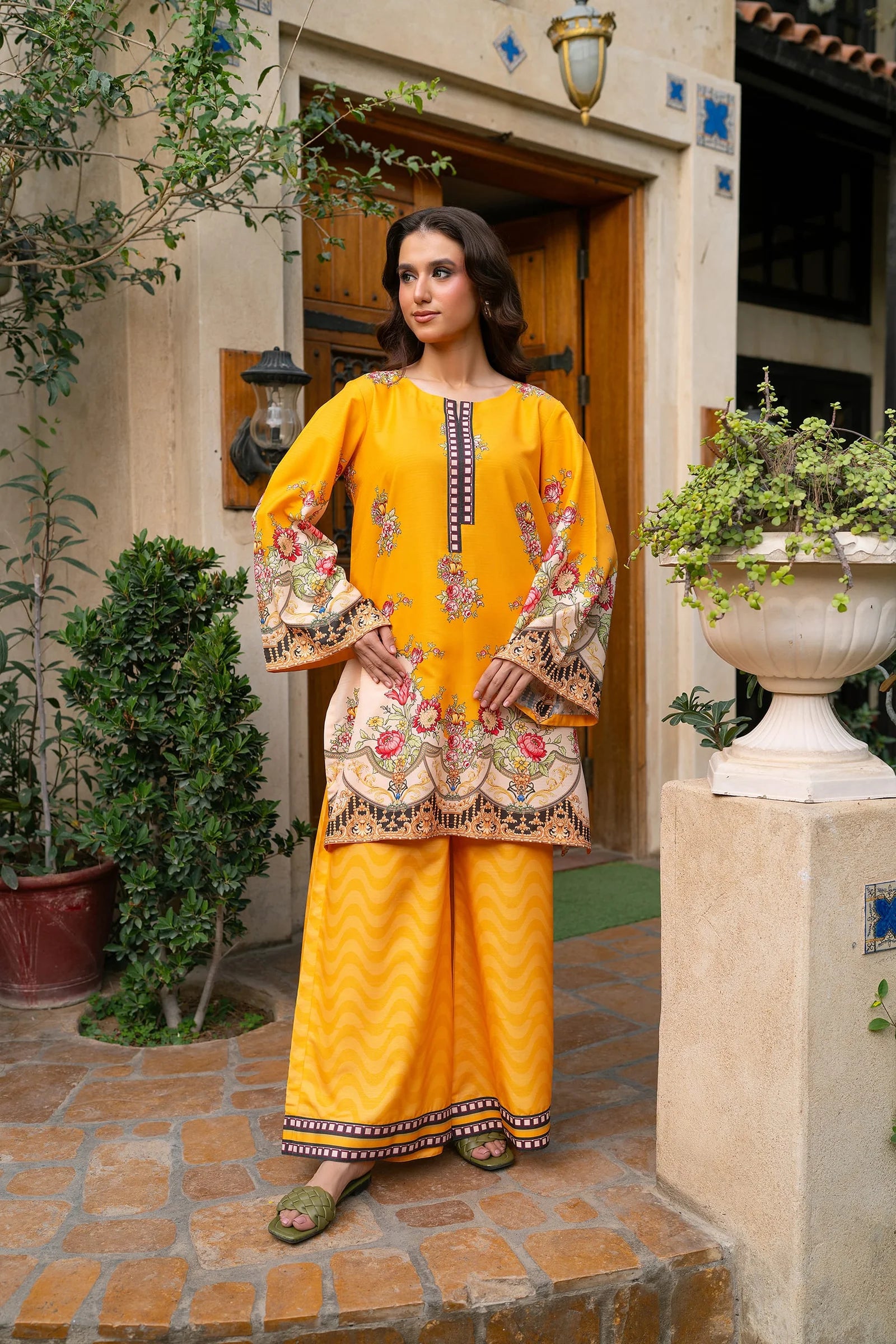 Golden Bloom 2-Piece